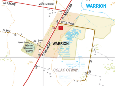 Warrion - Spatial Vision's Vicmap Book (South West Edition 8, 2025 Update) Preview 1