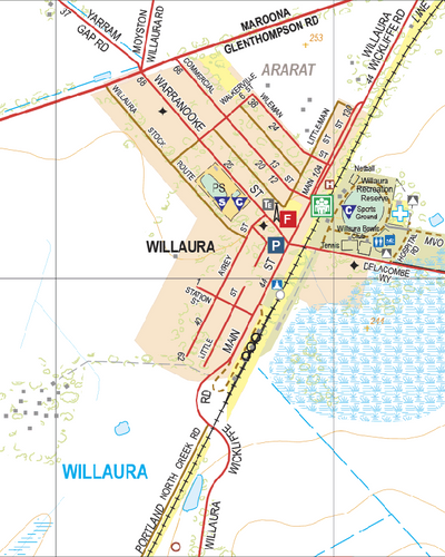 Willaura - Spatial Vision's Vicmap Book (South West Edition 8, 2025 Update) Preview 1