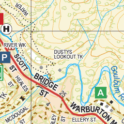 Woods Point - Spatial Vision's Vicmap Book (Central Edition 8, 2025 Update) Preview 2