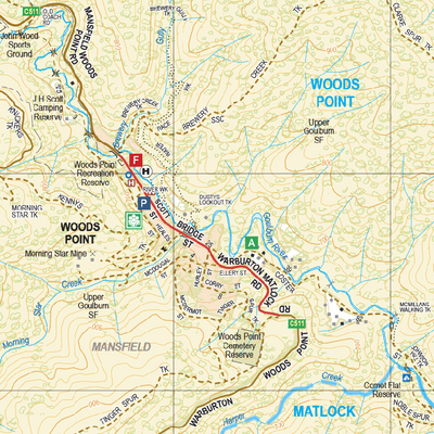 Woods Point - Spatial Vision's Vicmap Book (North East Edition 8, 2025) Preview 1
