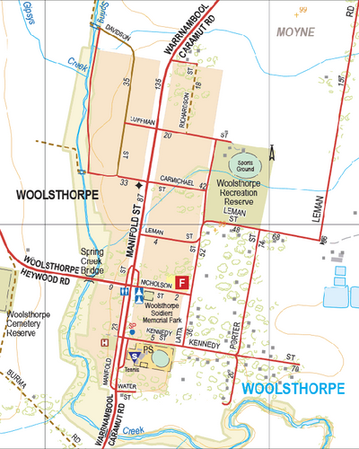Woolsthorpe - Spatial Vision's Vicmap Book (South West Edition 8, 2025 Update) Preview 1