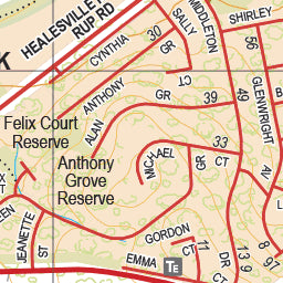 Woori Yallock - Spatial Vision's Vicmap Book (South East Edition 8, 2025) Preview 3