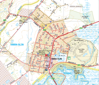 Yarra Glen - Spatial Vision's Vicmap Book (North East Edition 8, 2025) Preview 1