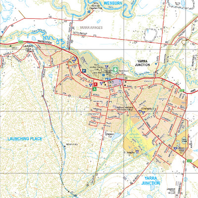 Yarra Junction - Spatial Vision's Vicmap Book (Central Edition 8, 2025 Update) Preview 1