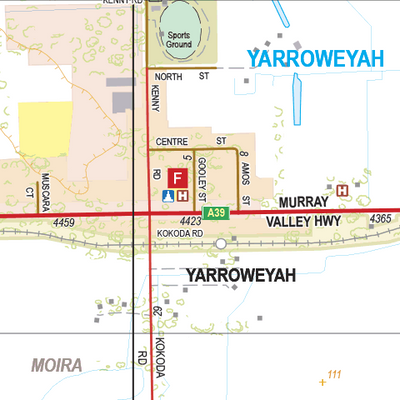 Yarroweyah - Spatial Vision's Vicmap Book (North East Edition 8, 2025) Preview 1