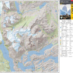 Viachile Editores Travel and Trekking Map Torres del Paine digital map
