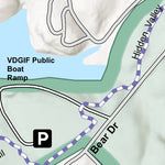 Claytor Lake State Park: All Terrain Wheelchair Map Preview 3