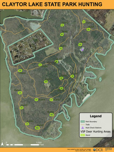 Claytor Lake State Park - Hunt Map Preview 1