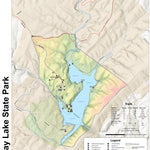 Virginia State Parks Holliday Lake State Park digital map