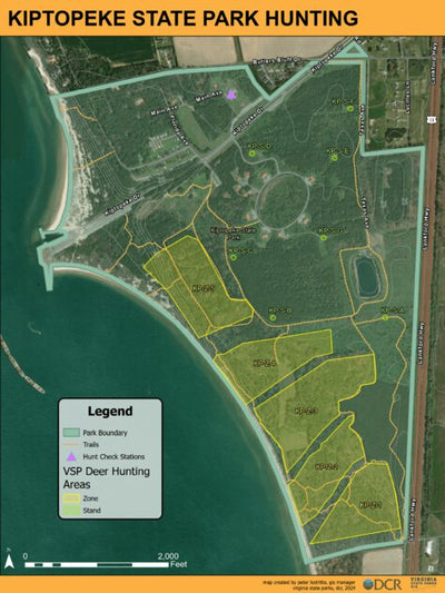 Kiptopeke State Park - Hunt Map Preview 1