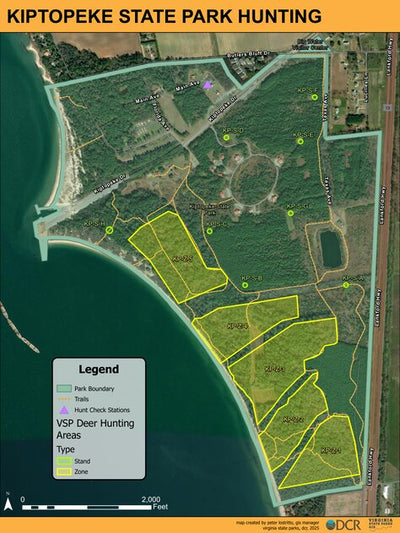 Kiptopeke State Park - Hunt Map Preview 1