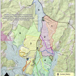 Virginia State Parks Lake Anna State Park - Hunt Zones digital map