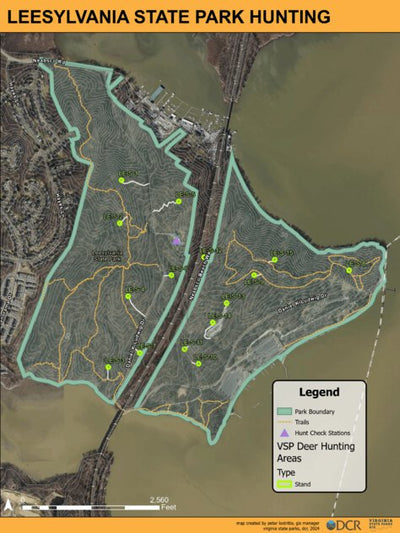 Leesylvania State Park - Hunt Map Preview 1