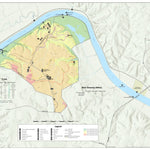 Virginia State Parks Powhatan State Park digital map