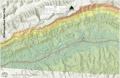 Virginia State Parks Wilderness Road State Park digital map