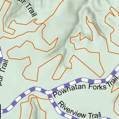 York River State Park: All Terrain Wheelchair Map Preview 2