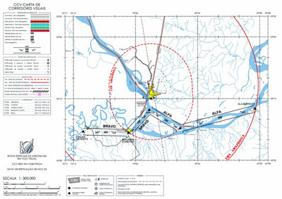 Virtual Routes CCV REA WA-TABATINGA digital map