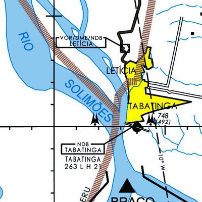 Virtual Routes CCV REA WA-TABATINGA digital map