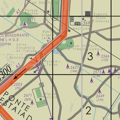 Virtual Routes CCV REH ÁREA DE CONTROLE HELICÓPTERO digital map