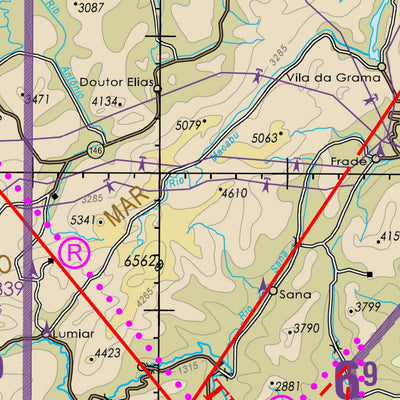 Virtual Routes REA TMA-RJ digital map