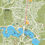 Visit Canberra Canberra City Map bundle