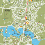 Visit Canberra Canberra City Map [Front] digital map