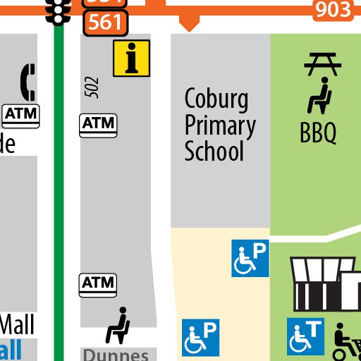 Coburg Access Map by Visualvoice | Avenza Maps