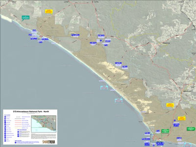 WA Parks Foundation D'Entrecasteaux National Park - North digital map