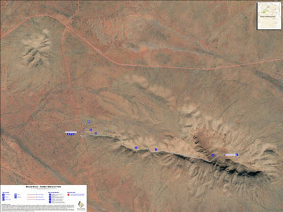 Karijini National Park - Mount Bruce Map by WA Parks Foundation ...