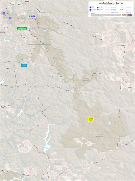 Lane Poole Reserve - Overview Map by WA Parks Foundation | Avenza Maps