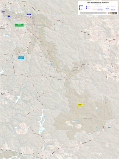 WA Parks Foundation Lane Poole Reserve - Overview digital map