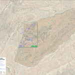 WA Parks Foundation Purnululu National Park, World Heritage Area - Overview Map digital map