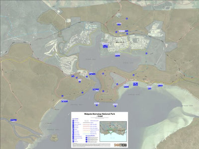 WA Parks Foundation Walpole - Nornalup National Park (Inset) digital map