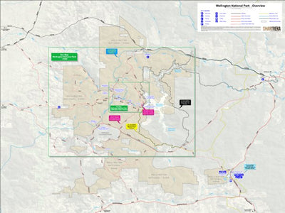WA Parks Foundation Wellington National Park - Overview digital map