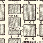 Waldin Åbo (Turku), city map (in Russian), 1913 digital map
