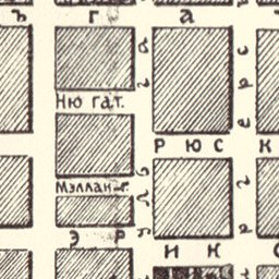 Waldin Åbo (Turku), city map (in Russian), 1913 digital map