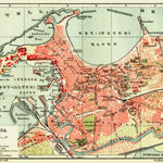 Waldin Alexandria town plan, 1912 digital map