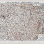 Waldin Alsace, Lotharingia and the Northeastern France Map (in Russian), 1910 digital map