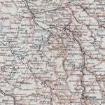 Waldin Alsace, Lotharingia and the Northeastern France Map (in Russian), 1910 digital map