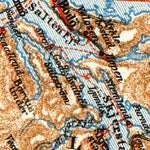 Waldin Alsten - Bodö - Lofoten - Hindö district map, 1910 digital map
