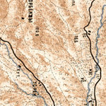 Waldin Alushta environs map, 1905 digital map