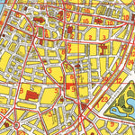 Waldin Antwerp (Antwerpen, Anvers) city map, 1946 digital map