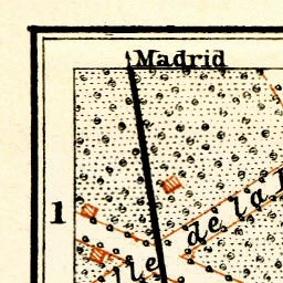 Waldin Aranjuez city map, 1929 digital map
