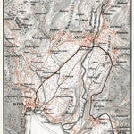 Waldin Arco, Riva and their environs map, 1910 digital map