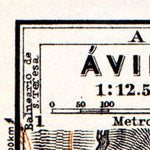 Waldin Ávila city map, 1929 digital map
