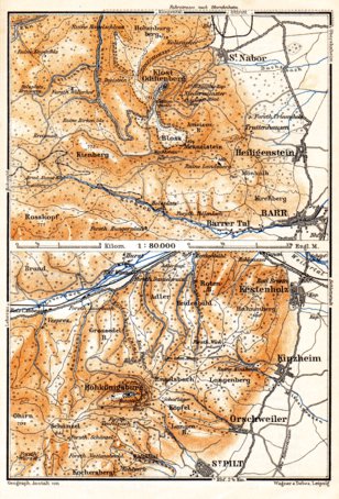 Waldin Barr District map, 1905 digital map
