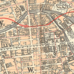 Waldin Berlin city map, 1897 digital map