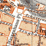 Waldin Bern (Berne) city map, 1897 digital map