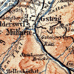 Waldin Berne Highlands (Bernese Oberland) map, 1897 digital map