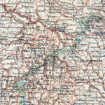 Waldin Bohemia, Moravia and Silesia Map (in Russian), 1910 digital map